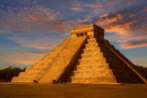 Temples maya au mexique